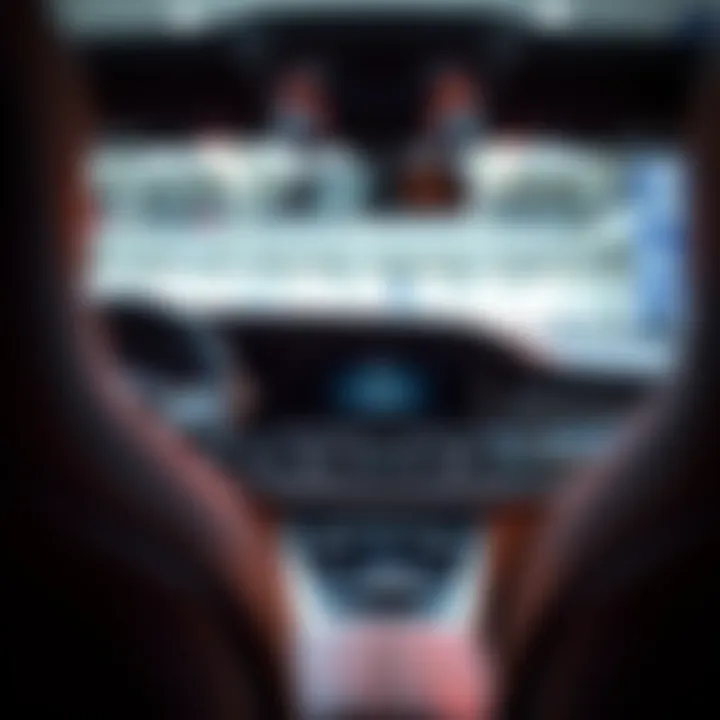 Advanced Dashboard Technology of the Mercedes-Benz 600 Coupe Close-up of the advanced dashboard technology in the Mercedes-Benz 600 Coupe