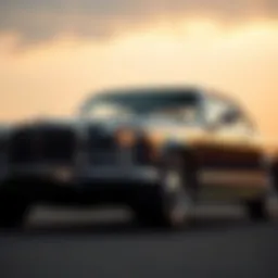 Sleek profile of the Mercedes-Benz 600 Coupe showcasing its elegant lines