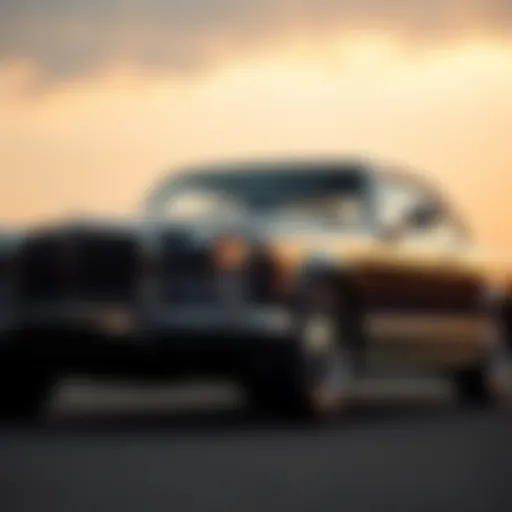 Elegant Profile of the Mercedes-Benz 600 Coupe Sleek profile of the Mercedes-Benz 600 Coupe showcasing its elegant lines
