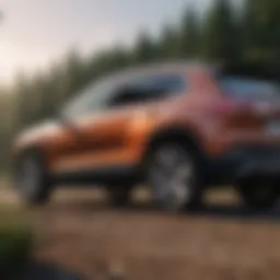 Volkswagen's affordable SUV exterior view