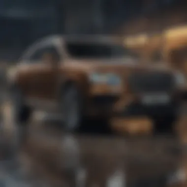 Performance Capabilities of the New Bentayga Dynamic driving scene illustrating the performance capabilities of the Bentayga