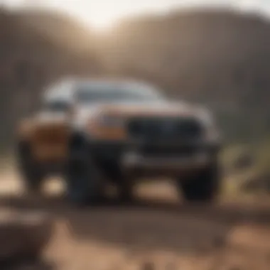 Ford Ranger Engine Performance in Action Dynamic performance test of the Ford Ranger on rugged terrain