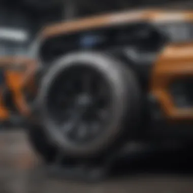 Technological Innovations in the Ford Ranger Engine Infographic of technological advancements in the engine