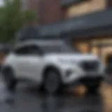 New Nissan EV SUV showcasing sleek exterior design