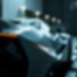 Sleek design of a 2022 performance car showcasing aerodynamic features