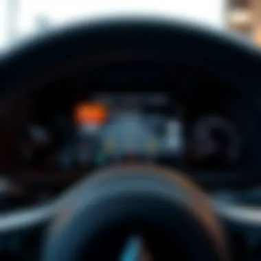 Comprehensive Vehicle Security Interface Dashboard view displaying car security features