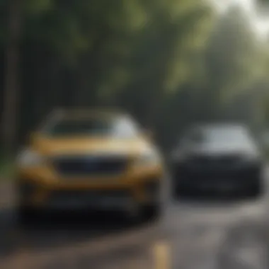 Subaru Ascent vs Competitor Models Comparison of Subaru Ascent with competitor models
