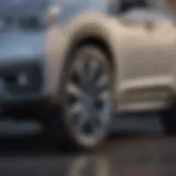 Subaru Ascent wheelbase dimensions illustration