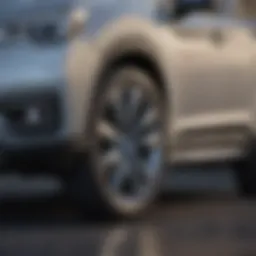 Subaru Ascent wheelbase dimensions illustration