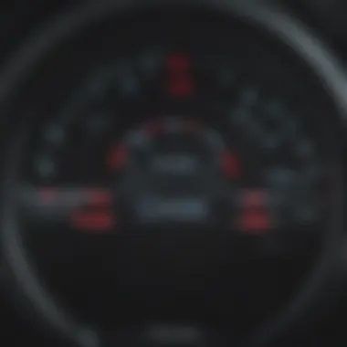 Performance metrics display of the Audi RS emphasizing its electric capabilities