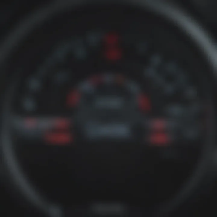Performance metrics display of the Audi RS emphasizing its electric capabilities