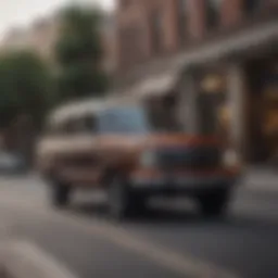 Elegant exterior design of the Grand Wagoneer showcasing luxury and sophistication.