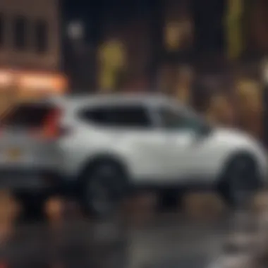 2021 Honda CR-V Hybrid in motion demonstrating performance