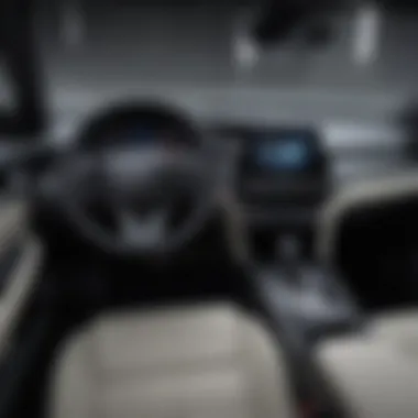 Interior of the Honda electric hatchback featuring advanced technology and eco-friendly materials