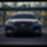 Modern Aesthetics of Hyundai Elantra Stylish design of the Hyundai Elantra showcasing its modern aesthetics