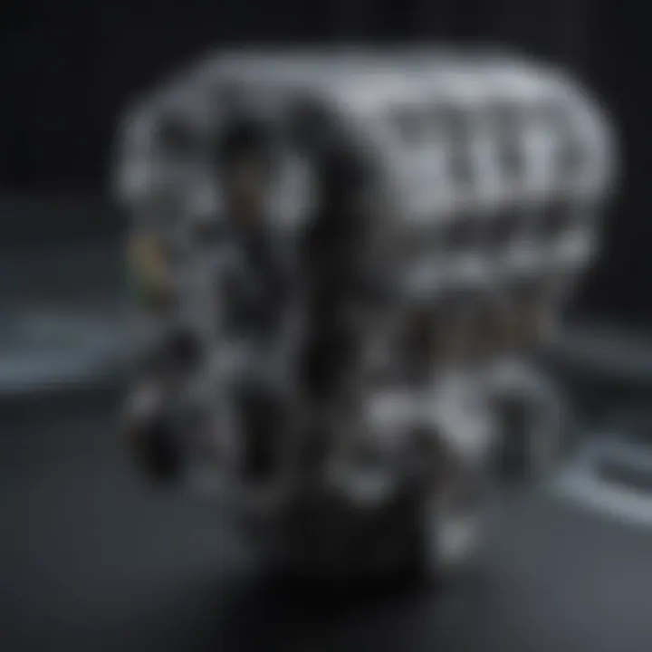 Engine specifications of the Hyundai Sportage displayed in a technical format