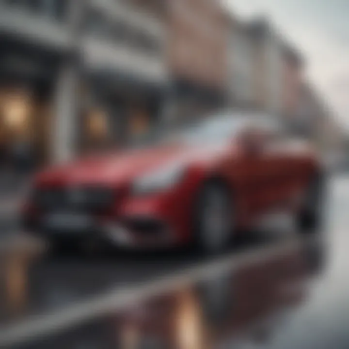 Dynamic performance of the S-Class Coupe Convertible on the road
