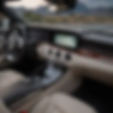 Advanced technology dashboard of the S-Class Coupe Convertible