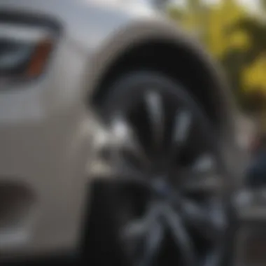Eco-Friendly Features of the Ford Edge Hybrid Close-up of the Ford Edge Hybrid's eco-friendly features