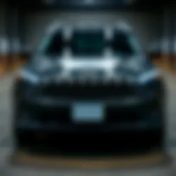 Jeep Cherokee Sport front view showcasing its robust design