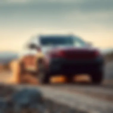 Off-Road Performance of Jeep Cherokee Sport Jeep Cherokee Sport in action on rugged terrain