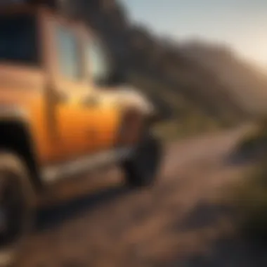Measuring Rear Legroom in the Jeep Gladiator Rear legroom measurement in Jeep Gladiator