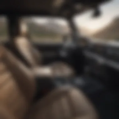 Advanced Interior Technology of Jeep Wrangler Gladiator Diesel Interior view highlighting advanced technology and comfort features