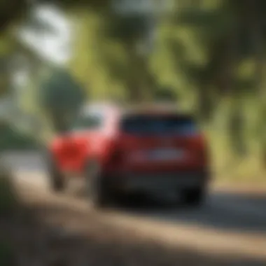 Kia Sportage parked in a natural landscape symbolizing eco-friendliness