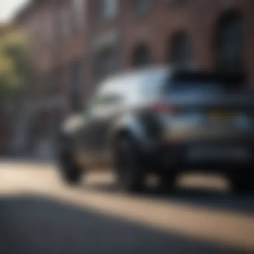 Sleek exterior design of the 2019 Land Rover Discovery Sport HSE AWD
