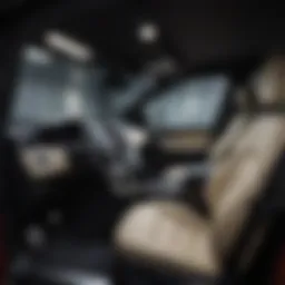 Spacious cabin of the Land Rover Discovery Sport showcasing premium seating.