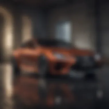 Interior Elegance of the Lexus RC Coupe Lexus RC Coupe interior showcasing luxury and technology