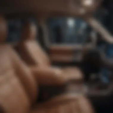 Spacious and sophisticated interior of the Lincoln Navigator XL