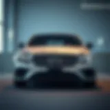 Sleek exterior design of the Mercedes-Benz E-Class sedan