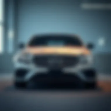 Sleek exterior design of the Mercedes-Benz E-Class sedan