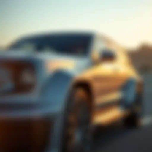 Sleek exterior design of the Mercedes GG3