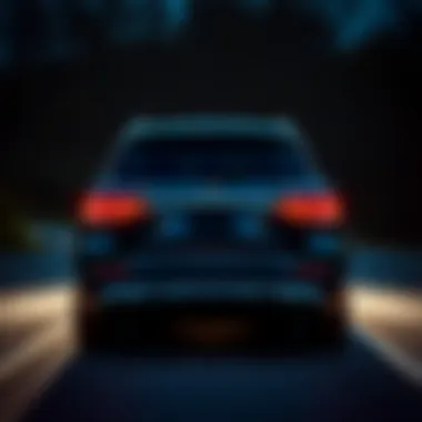 Rear view showcasing the powerful stance of the GLE 650