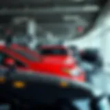 A dealership showcasing various vehicles ready for trade-in.