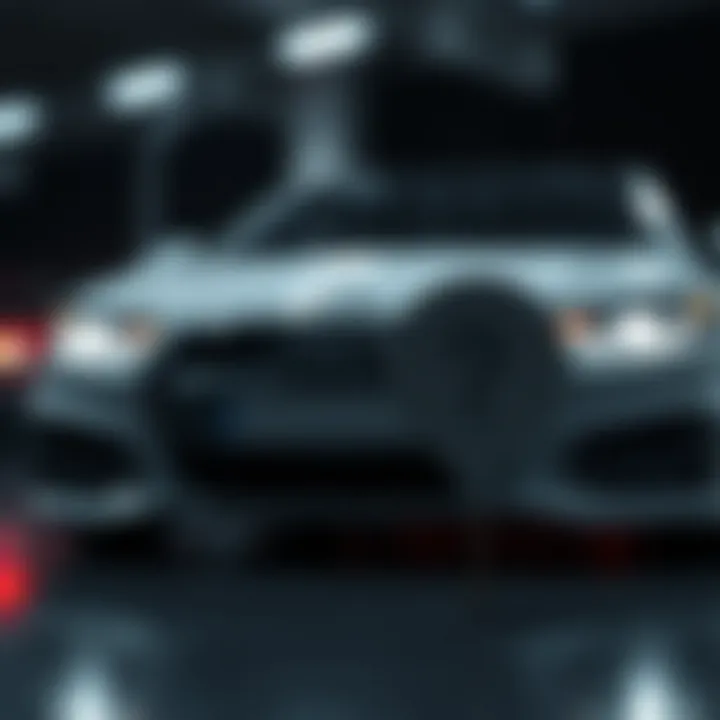 An illustration of a car with a question mark symbolizing insurance uncertainty.