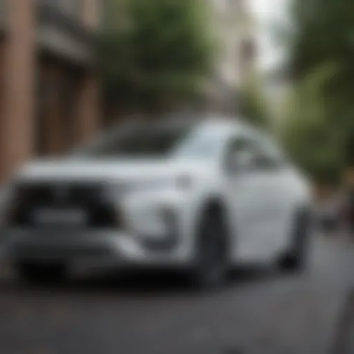 Sleek exterior of the new Mitsubishi PHEV showcasing modern design