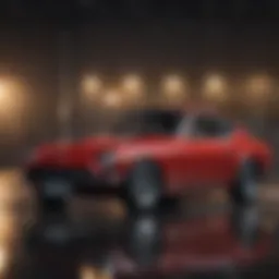 Classic Nissan Fairlady Z model showcasing its iconic silhouette