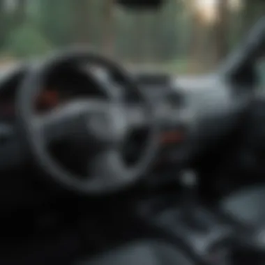 Nissan Frontier SV Interior Dashboard Interior dashboard featuring modern technology of the Nissan Frontier SV