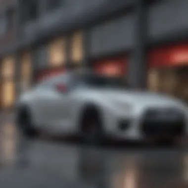 Aerodynamic Excellence: 2017 Nissan GT-R Nismo Exterior view of the 2017 Nissan GT-R Nismo showcasing its aerodynamic design