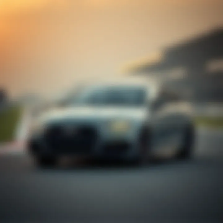 S3 Performance Features The S3 model highlighting its powerful performance features on the racetrack.