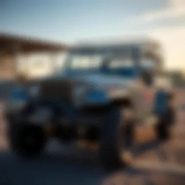 Modern customization of Scout Jeep