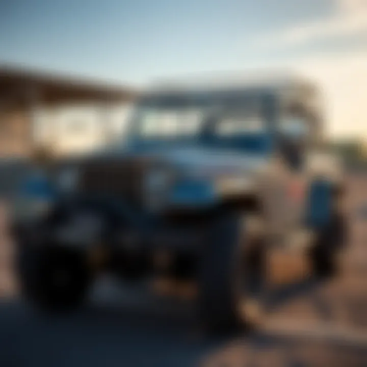 Modern customization of Scout Jeep