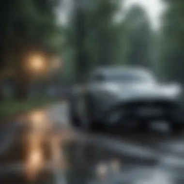 Impact of Driving Conditions on Insurance Choices Road conditions showcasing different environments
