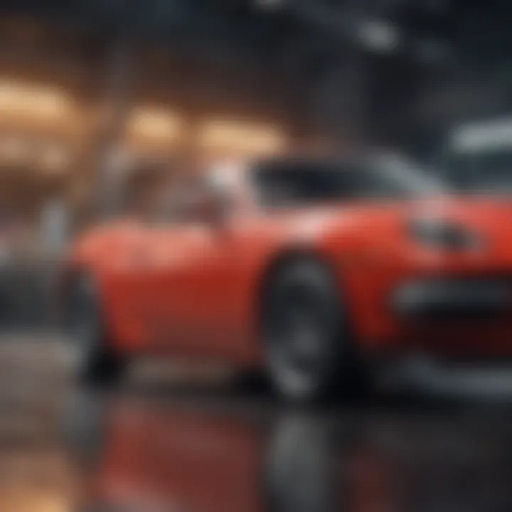 A digital marketing campaign showcasing different car models