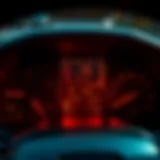 Vehicle Diagnostic Scanner Display Diagnostic scanner display showing vehicle data