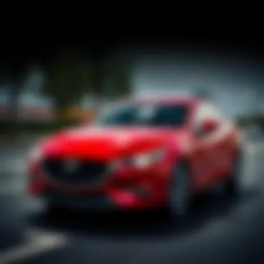 Side-by-side comparison of Mazda3 and competitors