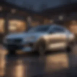 Sleek exterior design of the new Kia Coupe showcasing its aerodynamic lines.